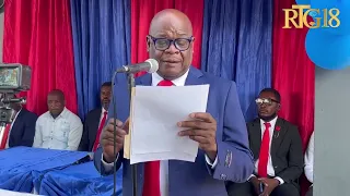 Direktè depatmantal Sud MENFP lanse nan Lycée Jovenel Moïse komin Durcis ane akademik 2026-2027 la.