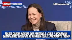 María Corina confirma apoyo de Trump y acelera la transición en Venezuela