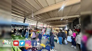 BULGARIAN SHOPPER SURGE AT THE SATURDAY MARKET