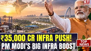 PM Modi Unveils ₹35,000-Crore Infra Push: 2,800-KM Freight Corridor Now Complete | Breaking News
