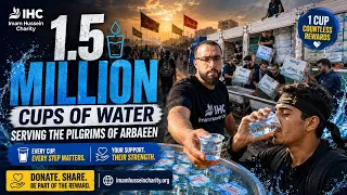 We're Giving Away 1.5 Million Cups of Water This Arbaeen