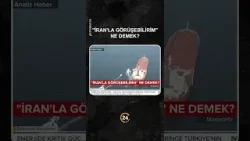 "İran'la Görüşebilirim" Ne Demek? #shorts #iran #abd #savaş #gündem