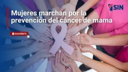 Women march for breast cancer prevention