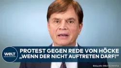 AFD: Protest gegen Höcke! Baumann packt aus! „Wenn der nicht mehr öffentlich auftreten darf!"