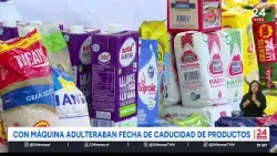 Bodega clandestina cambiaba fecha de vencimiento de los alimentos para volver a venderlos