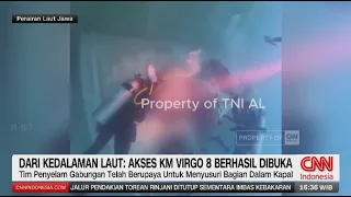 Dari Kedalaman Laut: Tim Penyelam Berhasil Buka Akses KM Virgo Transport 8, Korban Mulai Terlihat