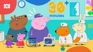 Peppa Pig S11 compilation - Grandpa Pig's hospital sleepover and more! | Peppa Pig | ABC Kids