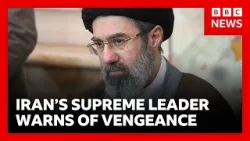 Supreme Leader Mojtaba Khamenei vows to 'avenge the blood of Iranians' | BBC News Supreme Leader Mojtaba Khamenei vows to 'avenge the blood of Iranians' | BBC News