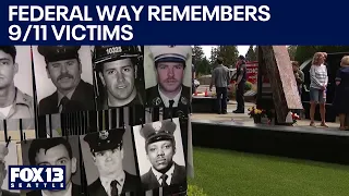 Federal Way pays respects to victims at 9/11 memorial | FOX 13 Seattle