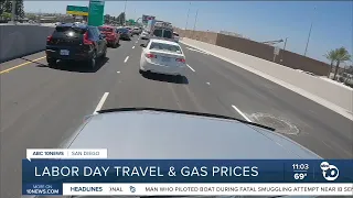 Driver & AAA Southern California talk gas prices and Labor Day travel