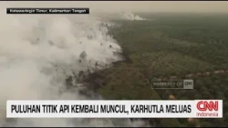Karhutla Kotawaringin Timur Meluas, Warga Serbu Rumah Oksigen untuk Bernapas Lega