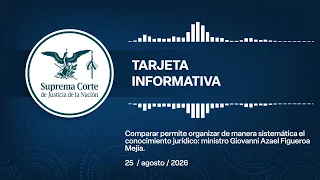 Tarjeta Informativa 25 de agosto 2026