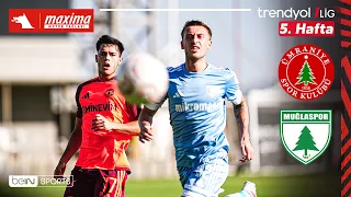 Ümraniyespor vs. Muğlaspor | Week 5 Match HIGHLIGHTS | Trendyol 1. Lig - 2026/27