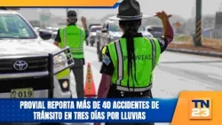 Provial reports over 40 traffic accidents in three days due to rain