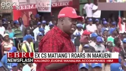 : Kalonzo, Matiang’i, and Eugene Launch ‘Komboa Kenya’ Tour in Makueni. #ebrunews