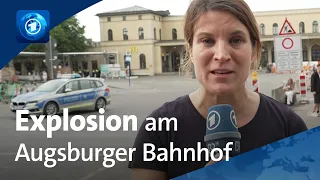 Ursache noch unklar: Ermittlungen nach Explosion in Augsburg