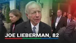 Former US Senator Joe Lieberman dies at 82