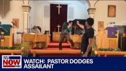 WATCH: Man attempts to shoot pastor live on camera | LiveNOW from FOX