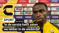 Solomon Bonnah's reaction after FC Volendam - Vitesse (2-0) | Connect