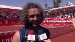 الدورة الـ40 لجائزة الحسن الثاني للتنس: جودار وترانغيليتي في النهائي الدورة الـ40 لجائزة الحسن الثاني للتنس: جودار وترانغيليتي في النهائي