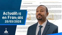Actualités en Français ... 20/03/2026 |etv |ebcdotstream |dotstream |Actualités