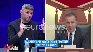 "Parlamenti është kthyer në zyrë noteriale", Koka: Me kartonat Rama mbron Ballukun dhe veten