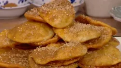 Δίπλες με Πορτοκάλι και Κρόκο Κοζάνης | Ανδρέας Λαγός