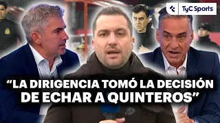 "THE BOARD HAS DECIDED TO FIRE QUINTEROS": EL ROJO IS LEFT WITHOUT A COACH AFTER ELIMINATION 🔴