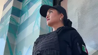Security patrols have been strengthened in commercial areas