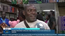 Homens procuram por capulana para presentear as suas esposas em Chimoio @Portal FM | Fala Moçambique