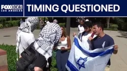 Dueling protests on UCLA campus over Oct. 7