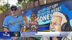 Fans from across the Midwest show their Brewers pride