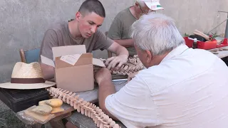 A kutyagerinc készítést is megtanulhatták