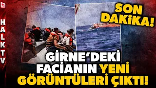 DURUM ÇOK CİDDİ! Girne'deki facianın yeni görüntüleri ortaya çıktı! Denizin ortasında can pazarı!