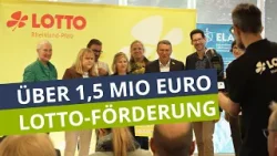 Über 1,53 Millionen Euro: Lotto fördert kleine Projekte mit großer Wirkung