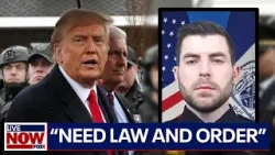 Slain NYPD officer Jonathan Diller: Trump attends wake in Massapequa | LiveNOW from FOX