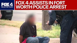 Fort Worth PD arrests machete-wielding POI with FOX 4 assist