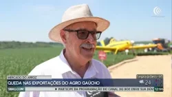 Queda nas exportações do agronegócio gaúcho Queda nas exportações do agronegócio gaúcho