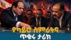በ“ነፃ አውጪነት” ካባ የተሸፈነው የሻዕቢያና የሕወሓት ጥምረት  | ETV | EBC | EBCDOTSTREAM