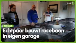 Louis en Didi Jansen bouwen droomracebaan in Didamse garage: ‘Je voelt je weer even kind’