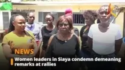 Women leaders in Siaya condemn demeaning remarks at rallies Women leaders in Siaya condemn demeaning remarks at rallies