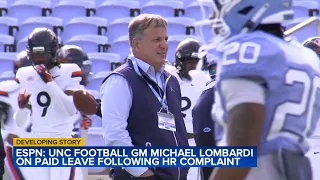 UNC's football general manager Michael Lombardi on paid administrative leave