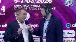 ΑΟ Θήρας - Πανιώνιος | Οι δηλώσεις του Γιάννη Βρούτση στην ΕΡΤ