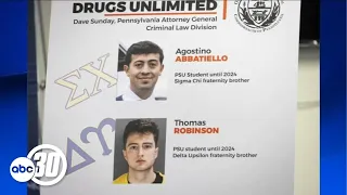 Penn State cocaine trafficking ring involved 2 fraternities: Authorities