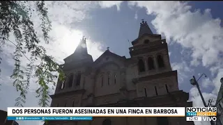 Two people murdered at a farm in Barbosa: here is what is known