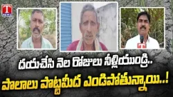 Thungathurthi Farmers Struggle For Irrigation Water | Crops Drying | Ground Reality | T News