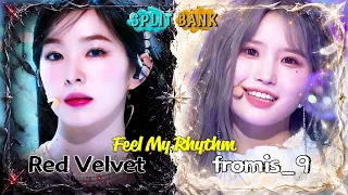 [📺Split Bank] Red Velvet (레드벨벳) x fromis_9 (프로미스나인) - Feel My Rhythm | KBS WORLD TV