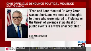Armed man lunges at Ohio gubernatorial candidate during event