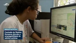 Debatedores alertam para dificuldades de adultos com TEA no mercado de trabalho