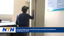 Servicio Regional de Salud inicia remozamiento de policlínica de Gènimo, en SFM Servicio Regional de Salud inicia remozamiento de policlínica de Gènimo, en SFM